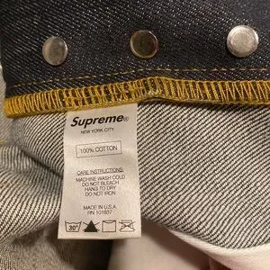 Supreme | Jeans | Supreme Rigid Slim Jeans | Poshmark